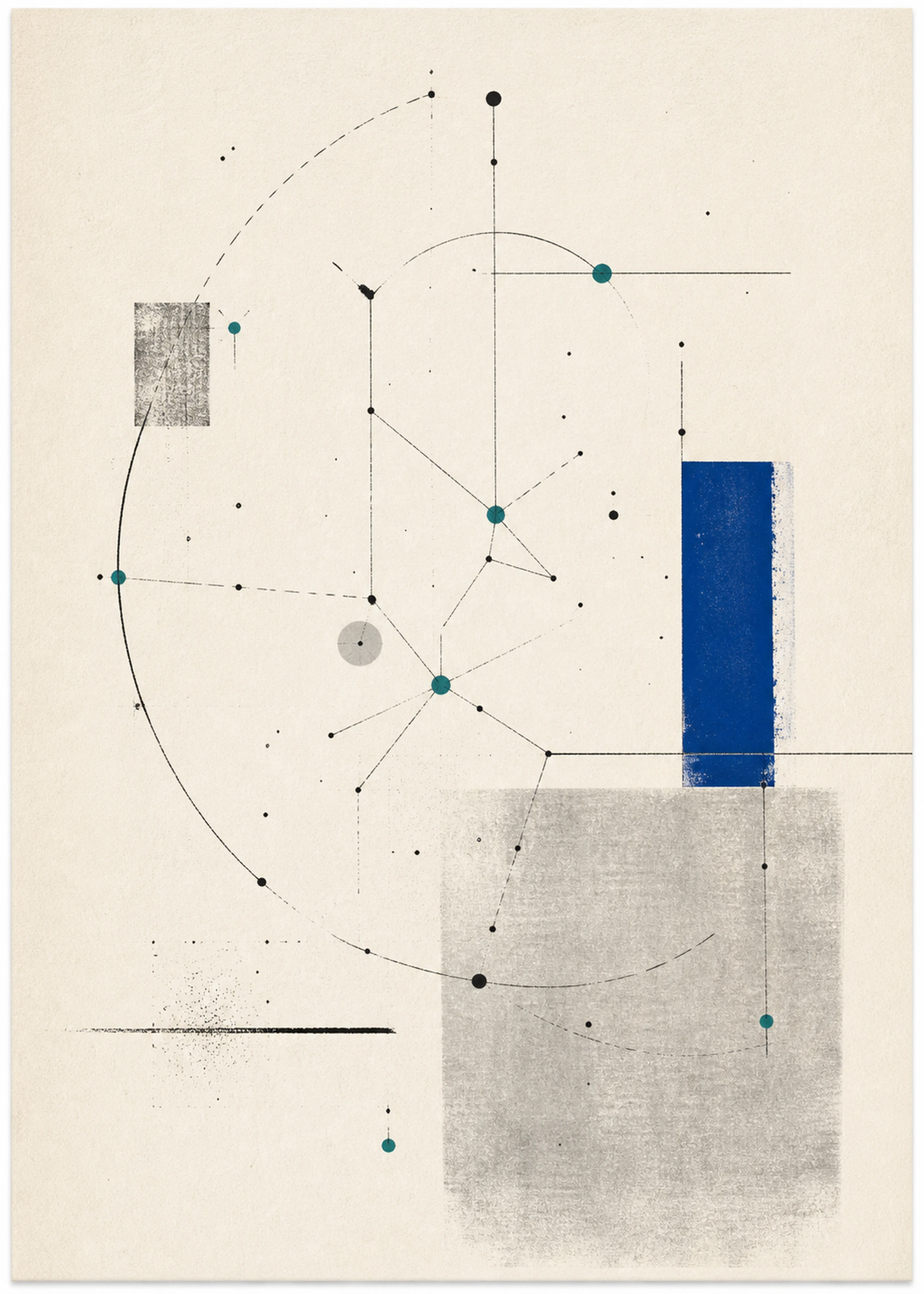 Error Constellation — framed Technical Humanism art print